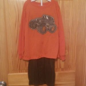 Boys pant and shirt set.